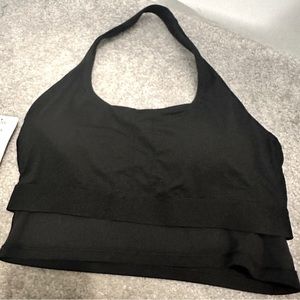 Halter Crop Powervita Sports Bra —$18